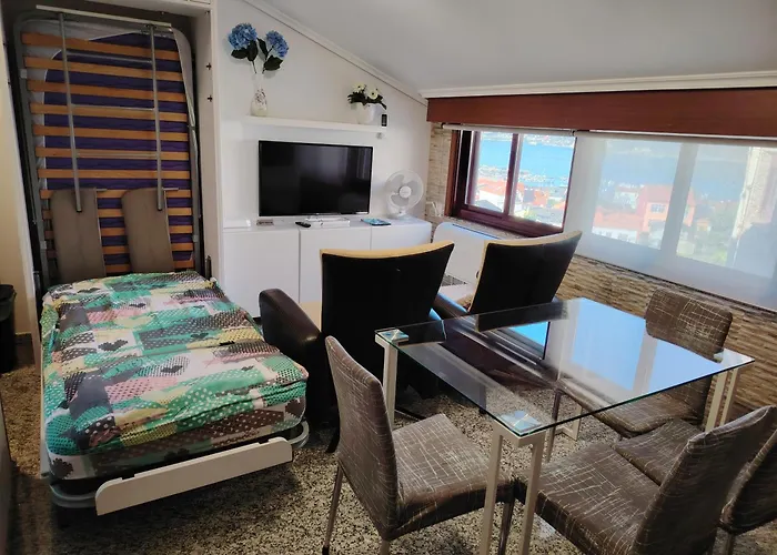 Atico Tipo Loft Centro De Lägenhet *